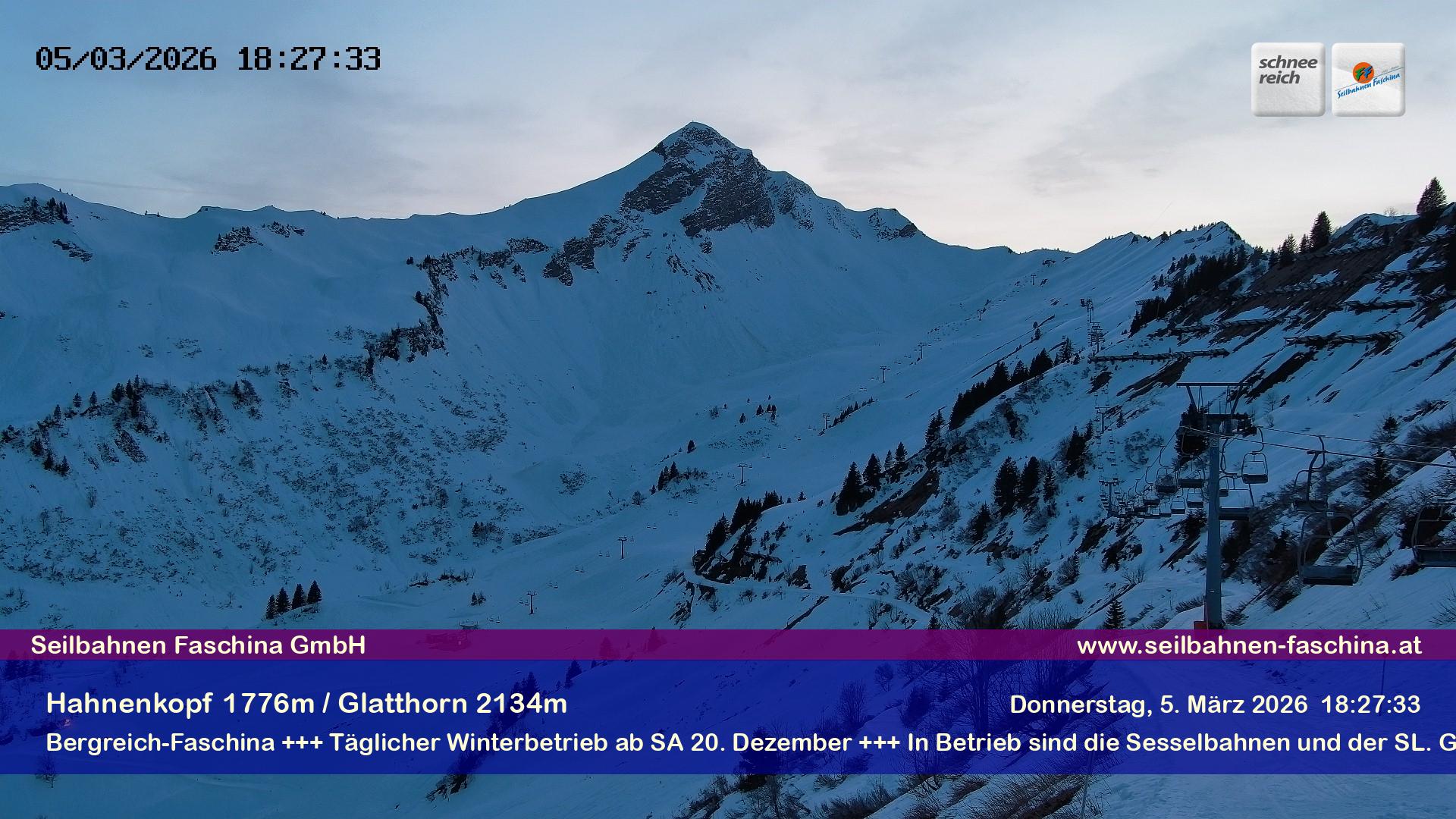 Faschina - Hahnenkopf / Gatthorn