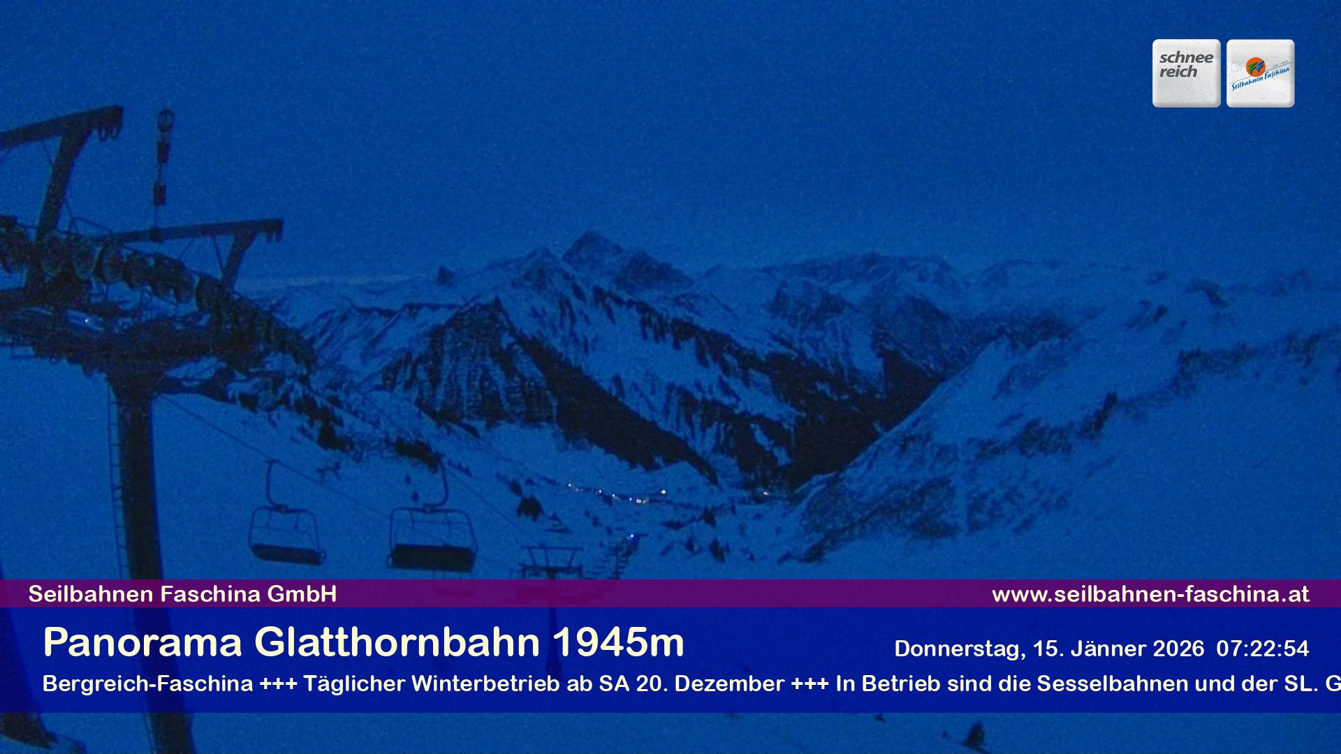 Faschina - Glatthornbahn