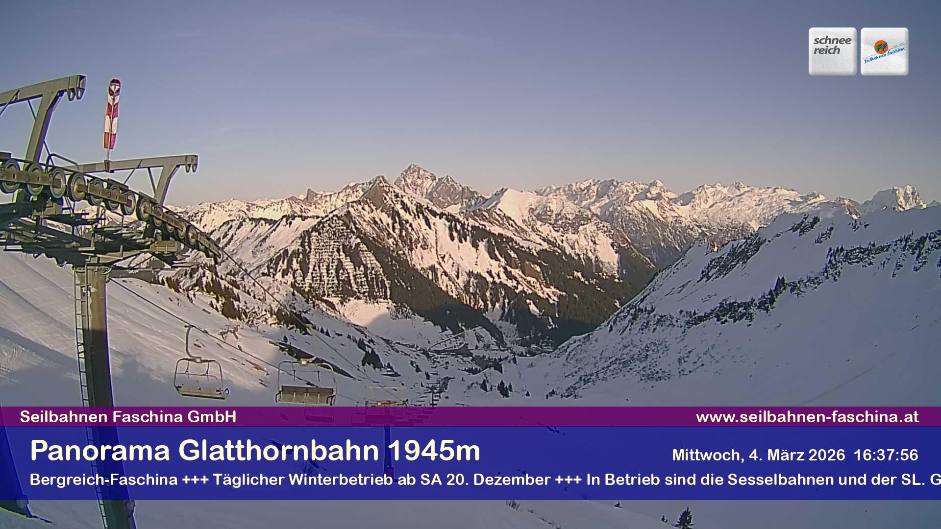 Faschina - Glatthornbahn