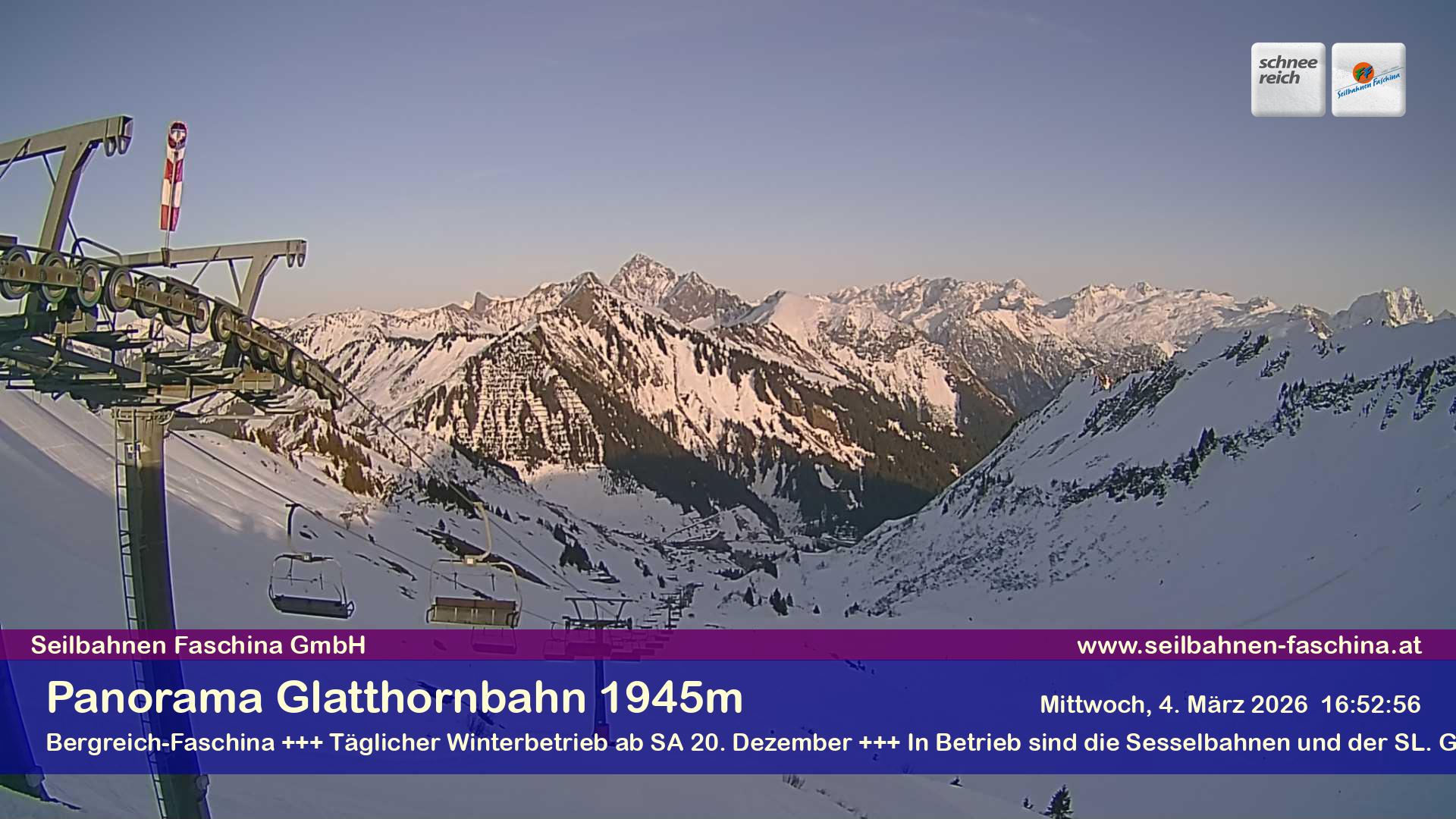Faschina - Glatthornbahn