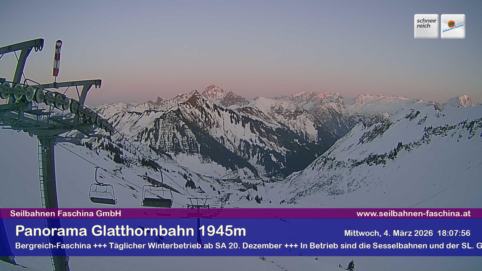 Faschina - Glatthornbahn