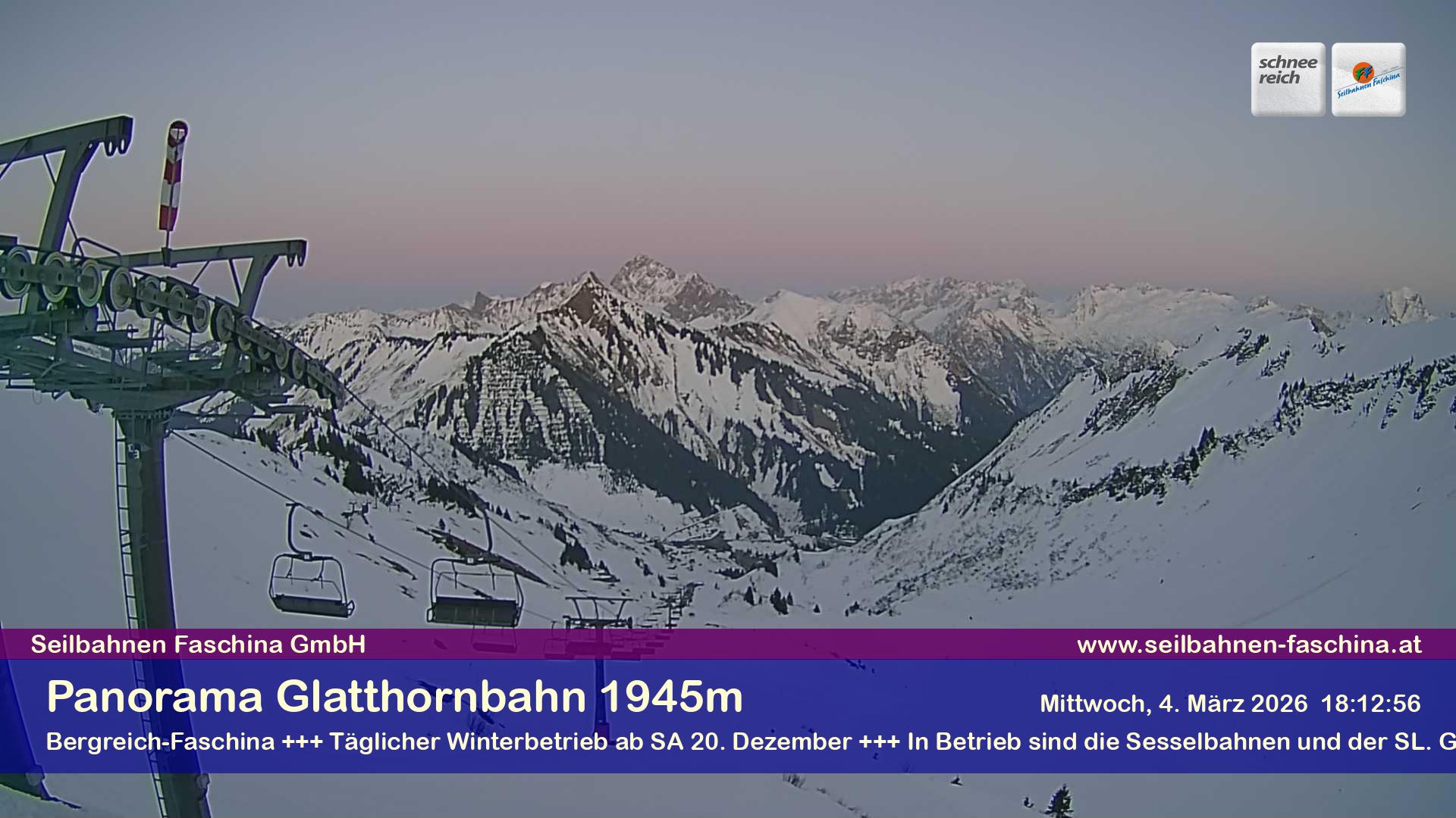 Faschina - Glatthornbahn