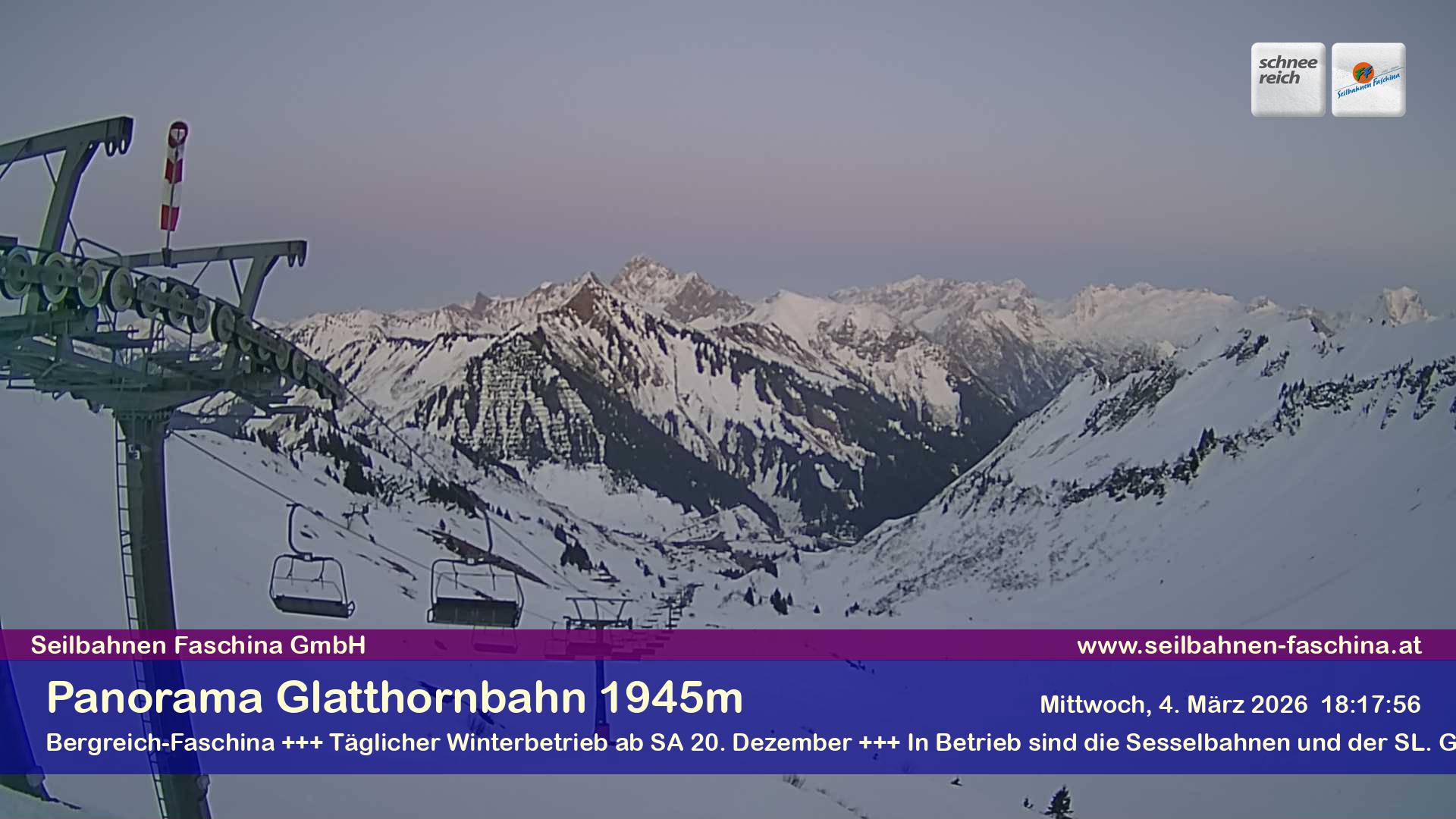 Faschina - Glatthornbahn