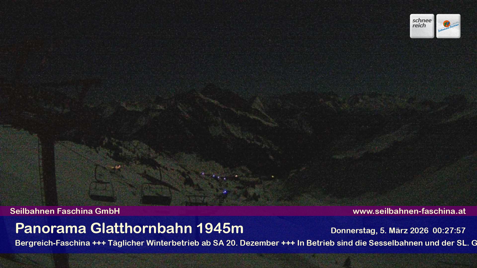 Faschina - Glatthornbahn