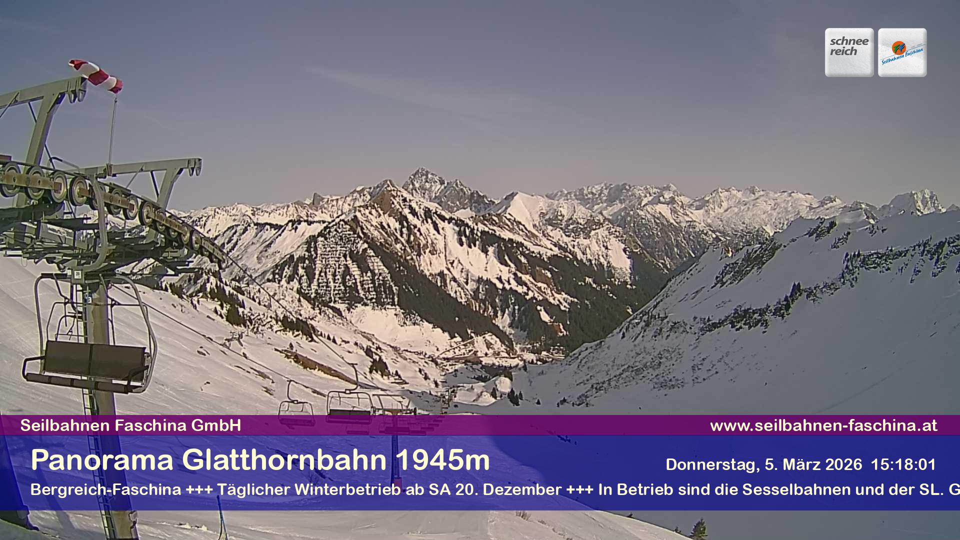 Faschina - Glatthornbahn