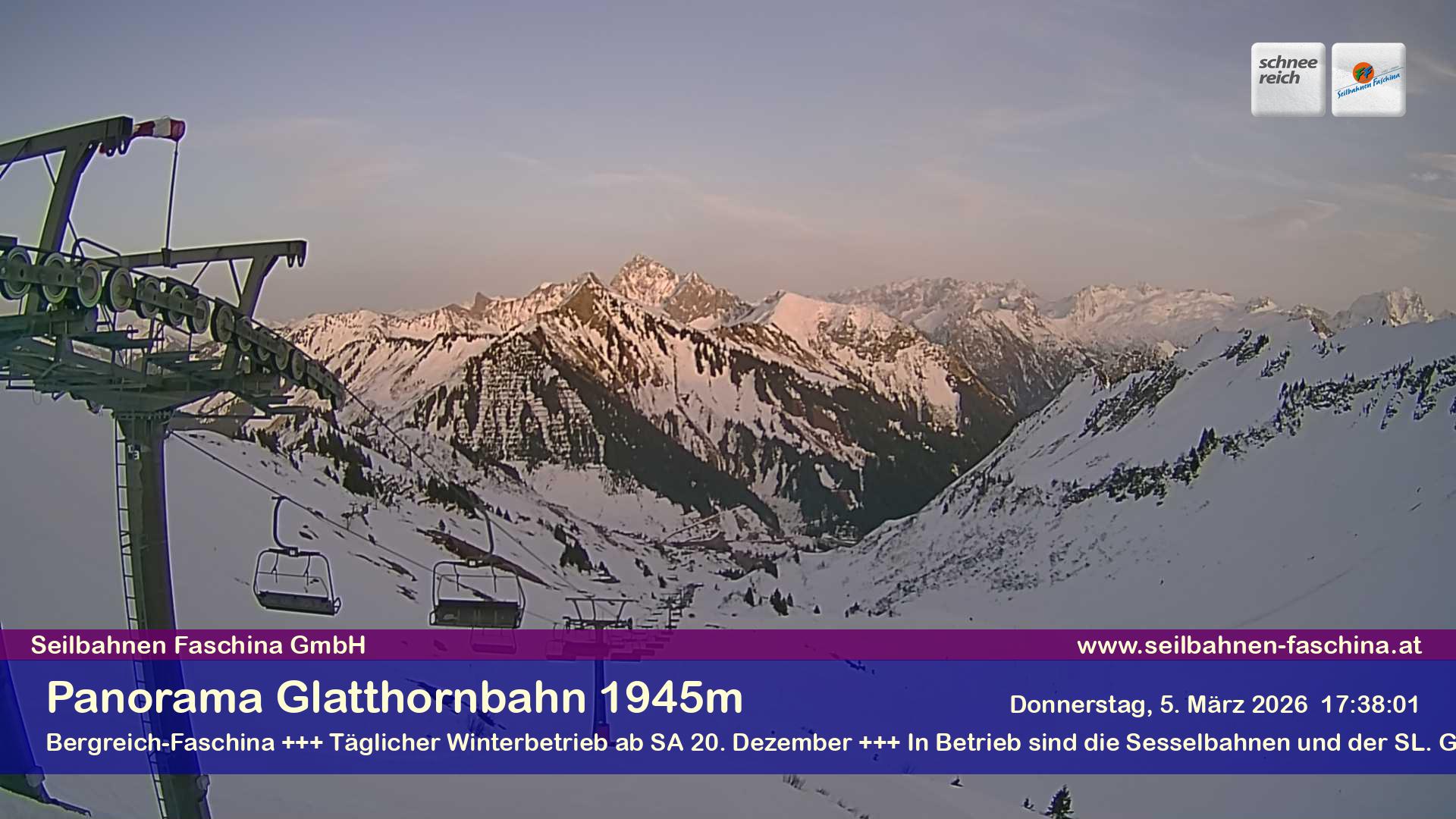 Faschina - Glatthornbahn