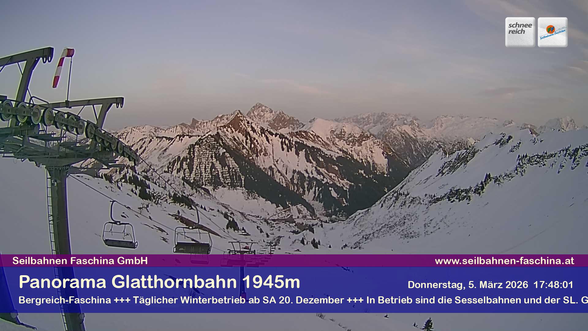 Faschina - Glatthornbahn