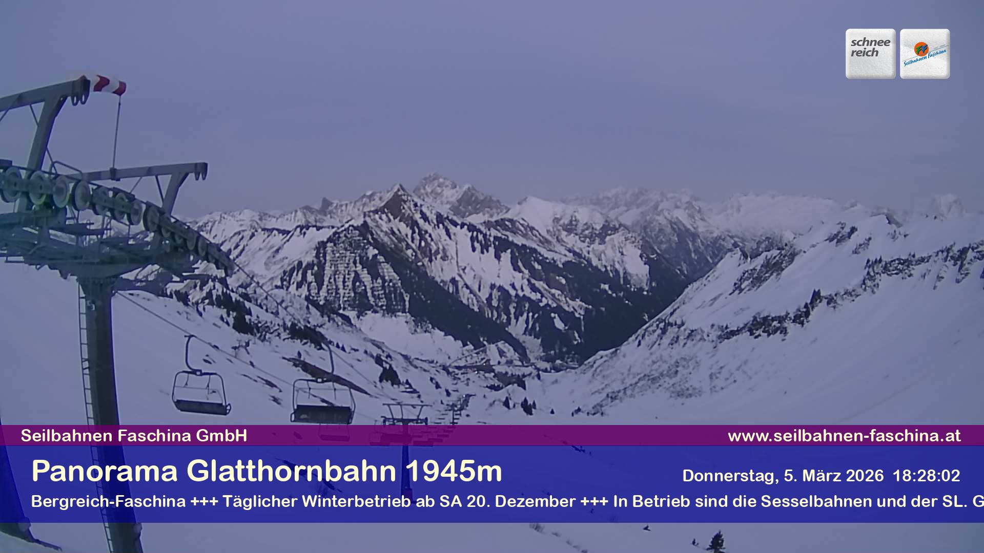 Faschina - Glatthornbahn