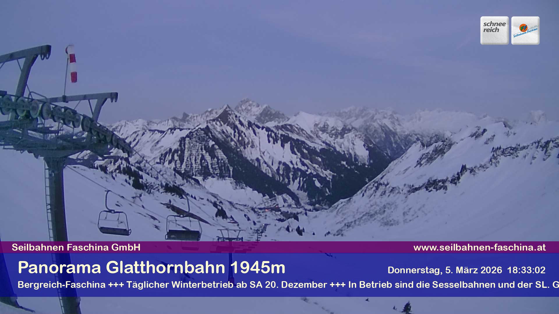 Faschina - Glatthornbahn