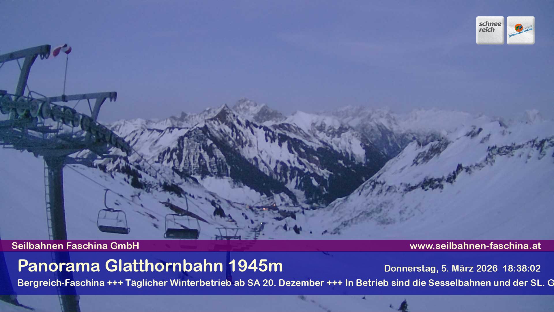 Faschina - Glatthornbahn