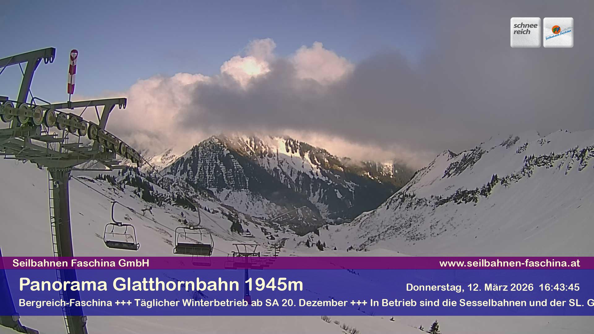 Faschina - Glatthornbahn