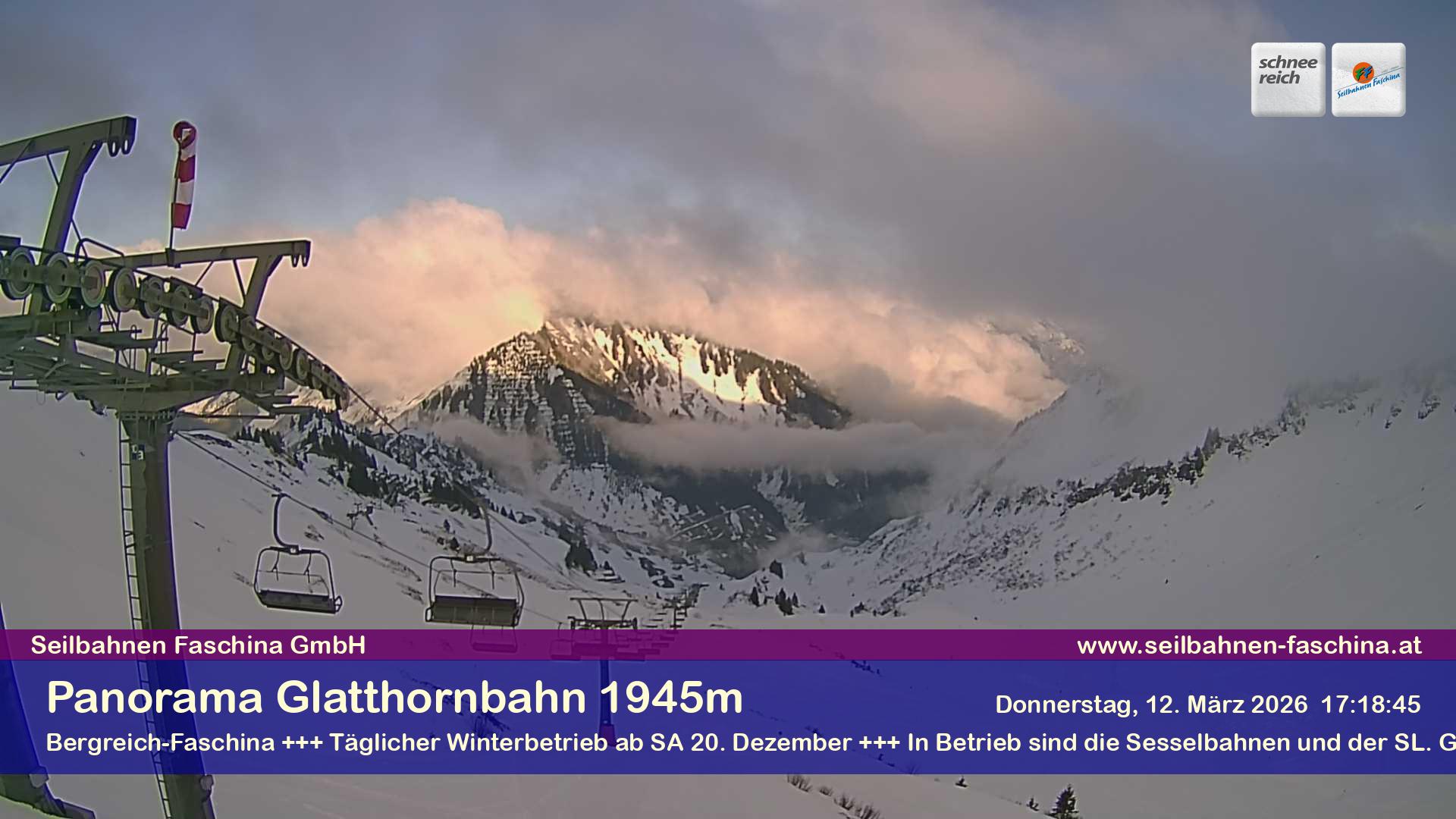 Faschina - Glatthornbahn