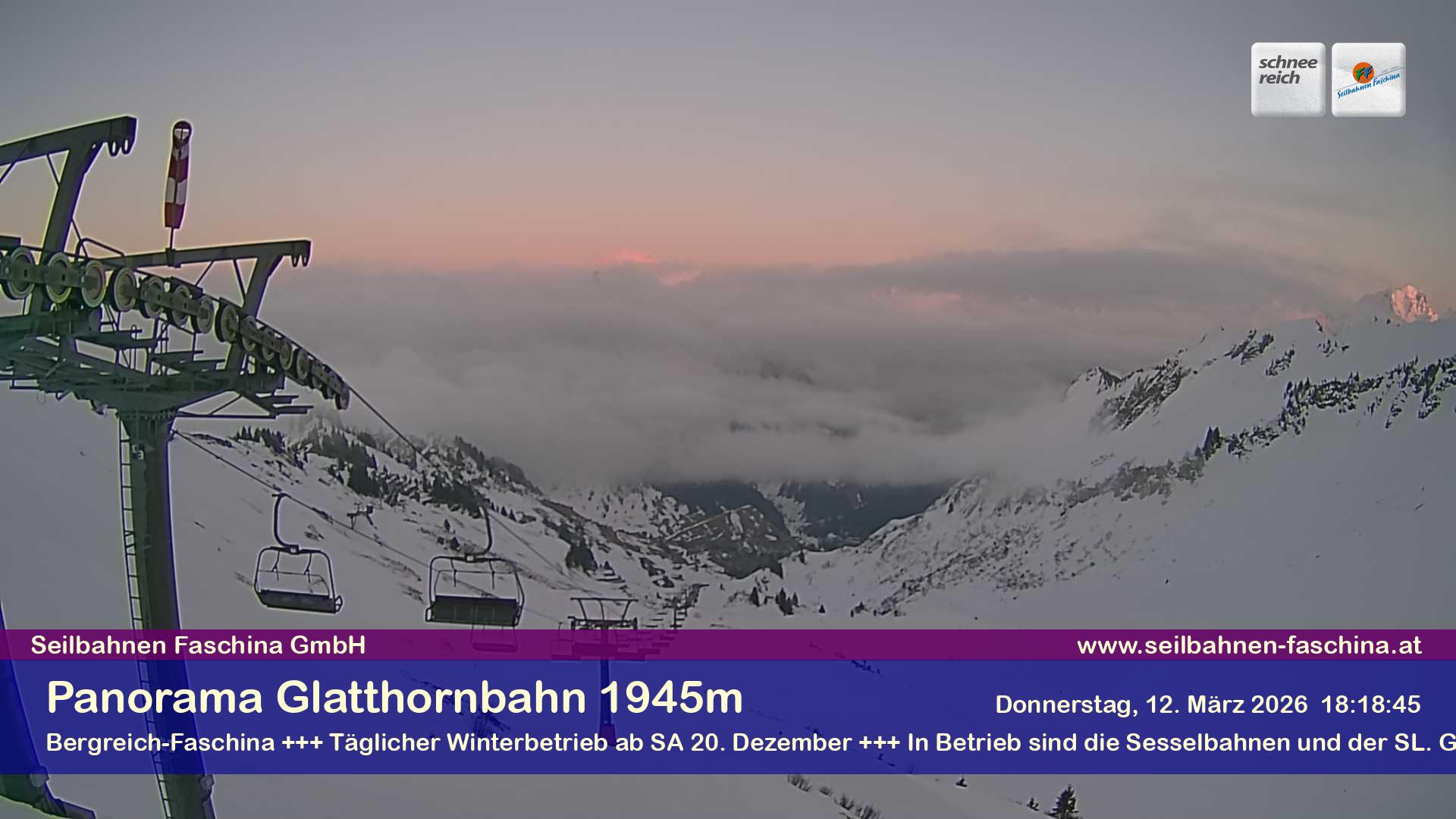 Faschina - Glatthornbahn