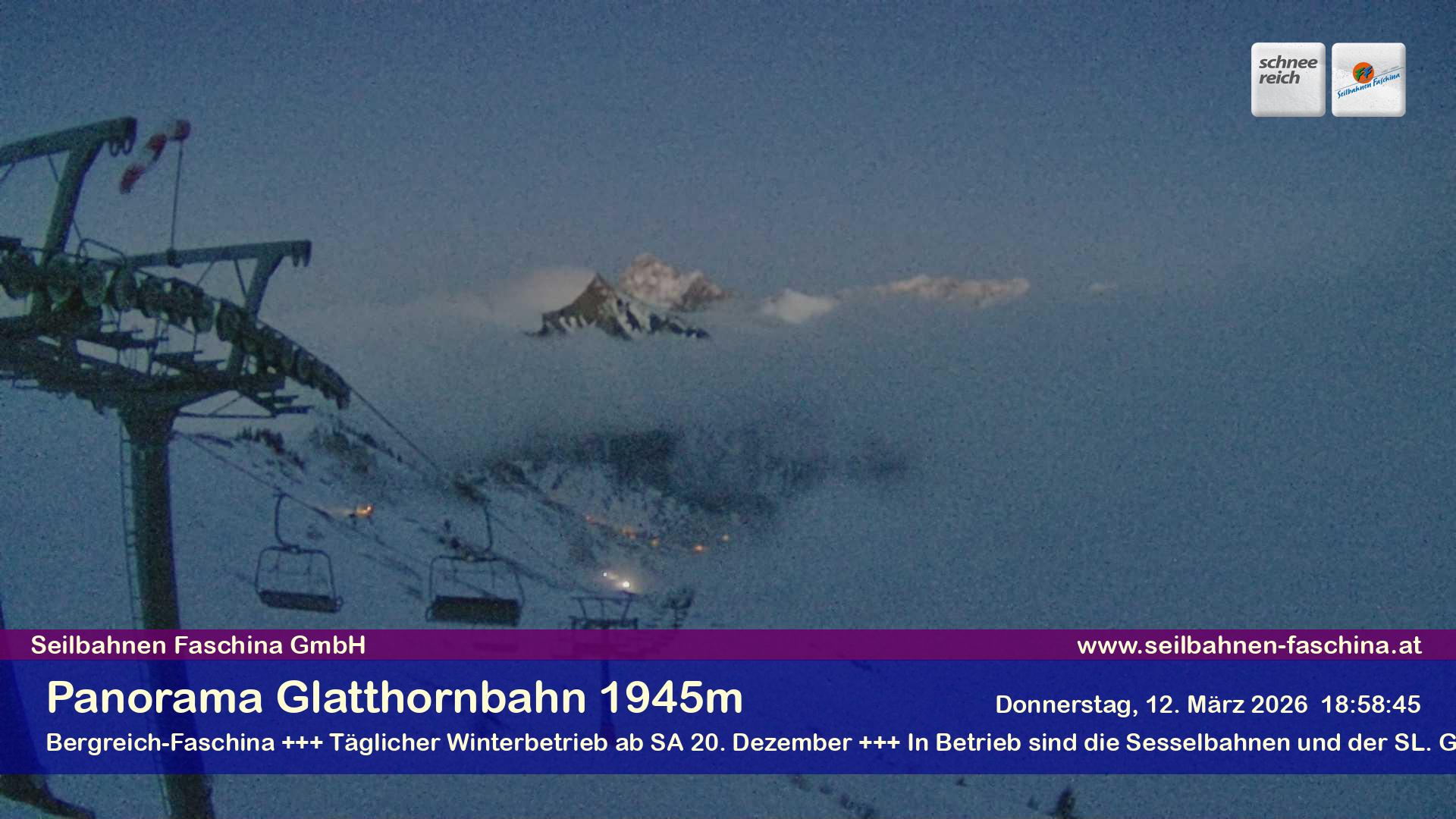 Faschina - Glatthornbahn