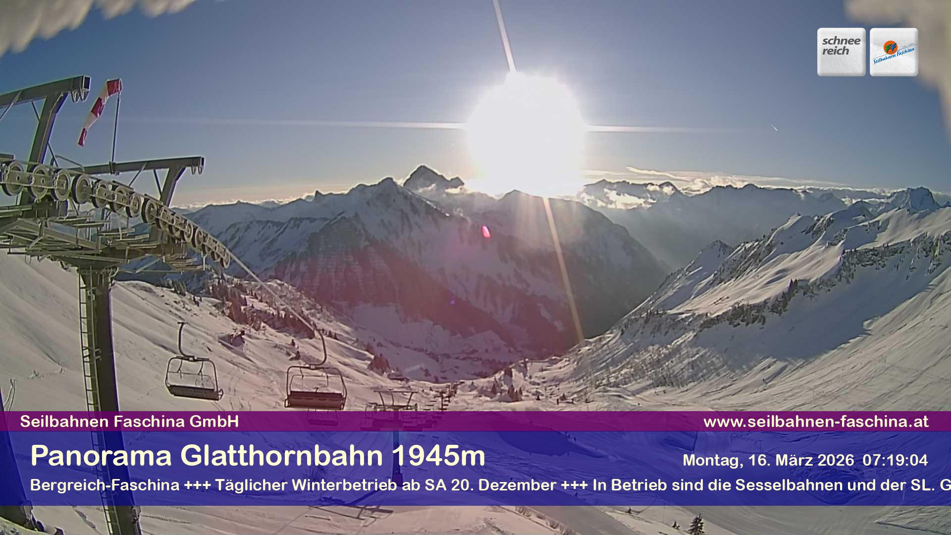 Faschina - Glatthornbahn