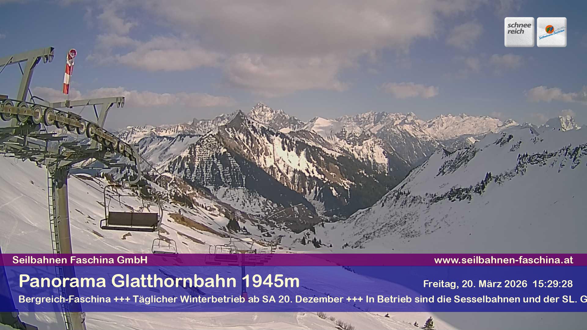 Faschina - Glatthornbahn