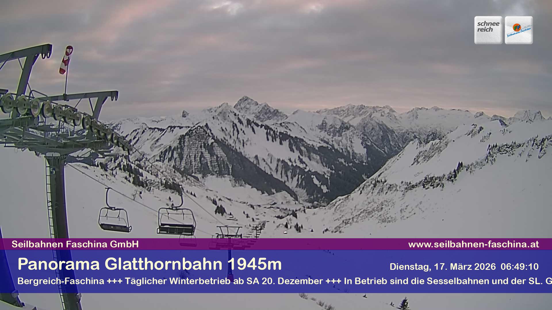 Faschina - Glatthornbahn