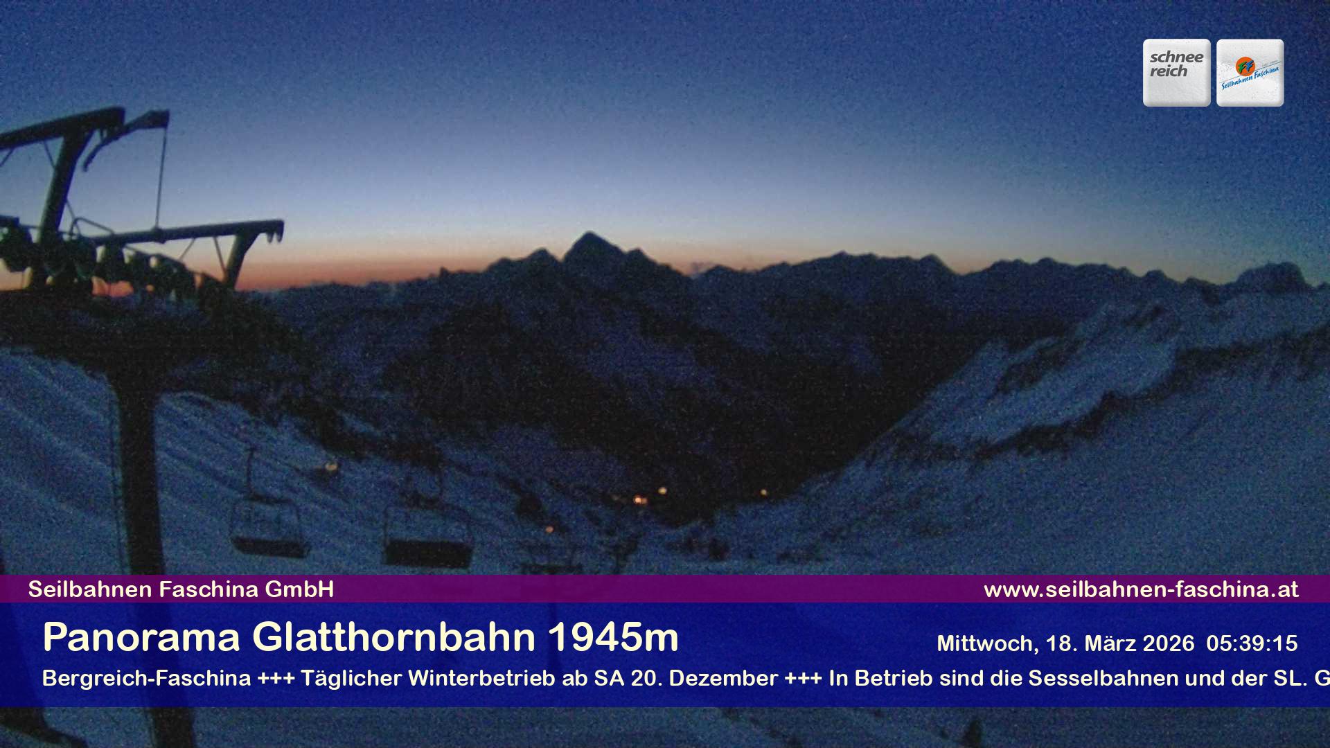 Faschina - Glatthornbahn