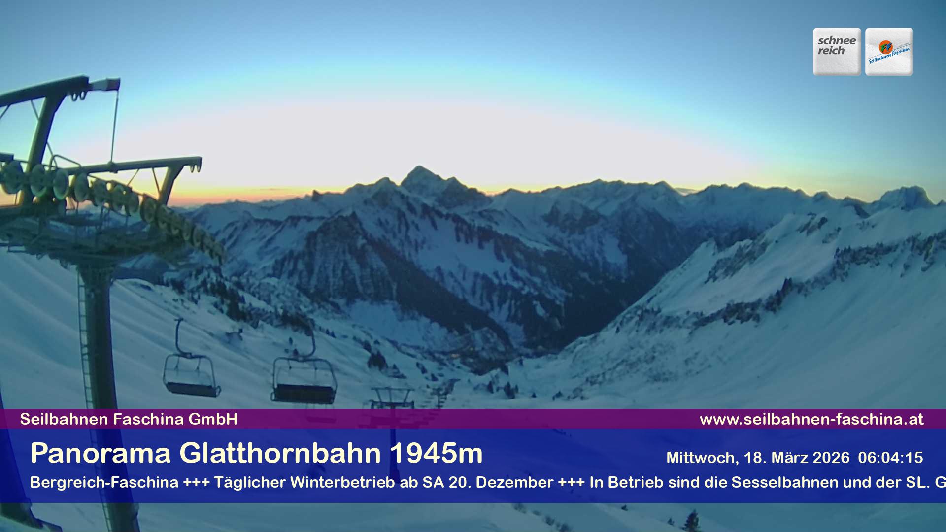 Faschina - Glatthornbahn