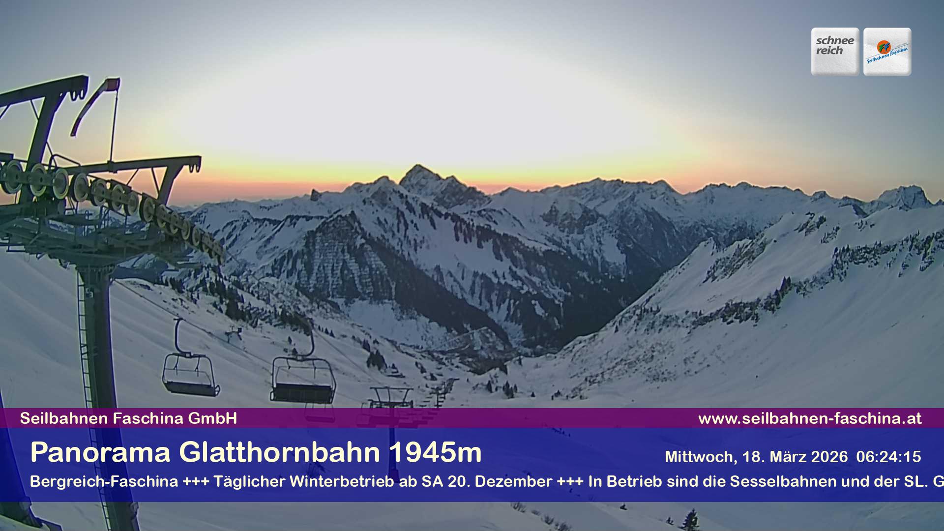 Faschina - Glatthornbahn
