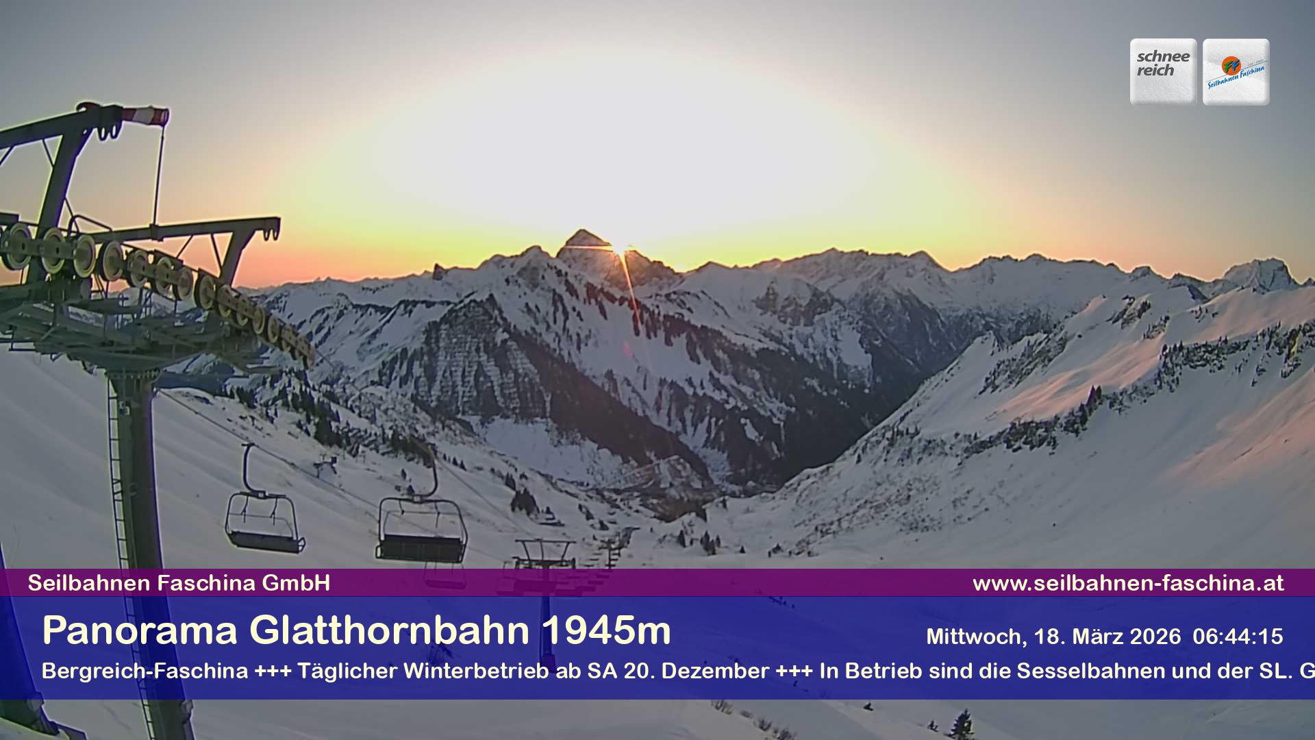Faschina - Glatthornbahn