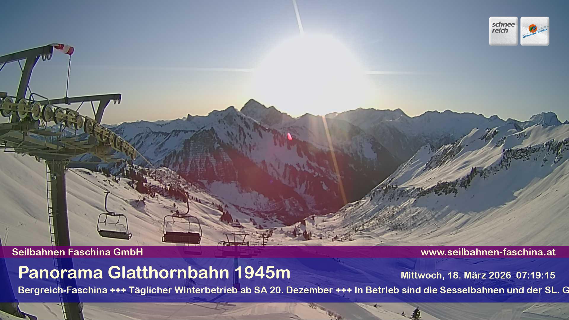 Faschina - Glatthornbahn
