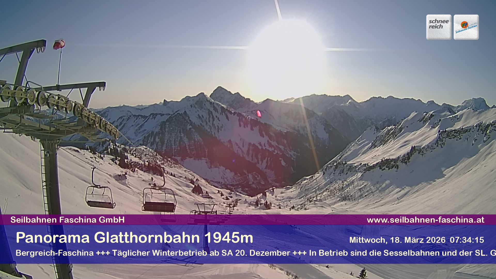 Faschina - Glatthornbahn