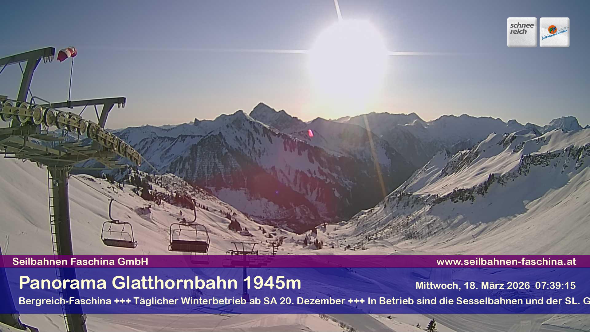 Faschina - Glatthornbahn