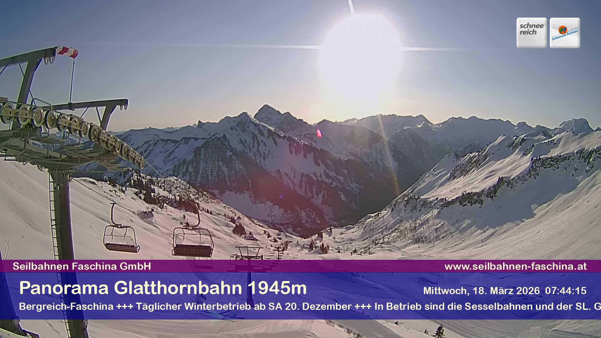 Faschina - Glatthornbahn