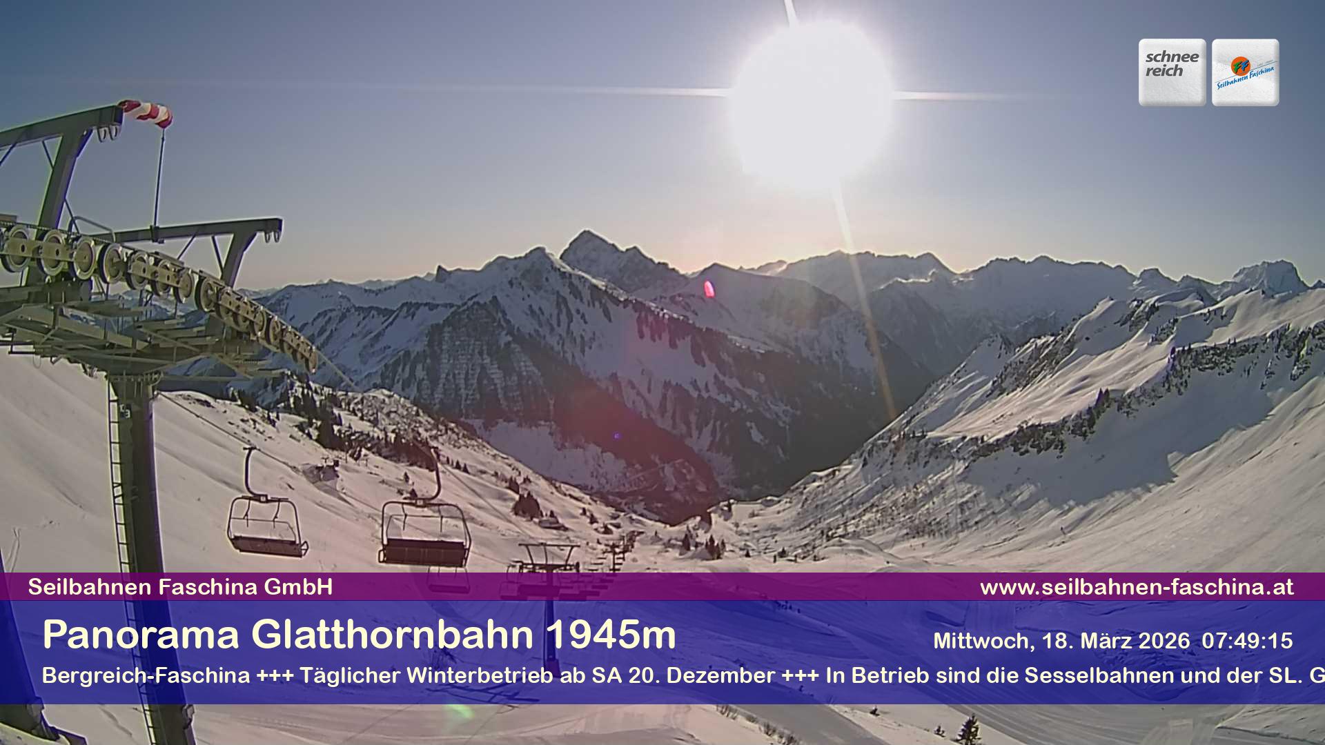 Faschina - Glatthornbahn