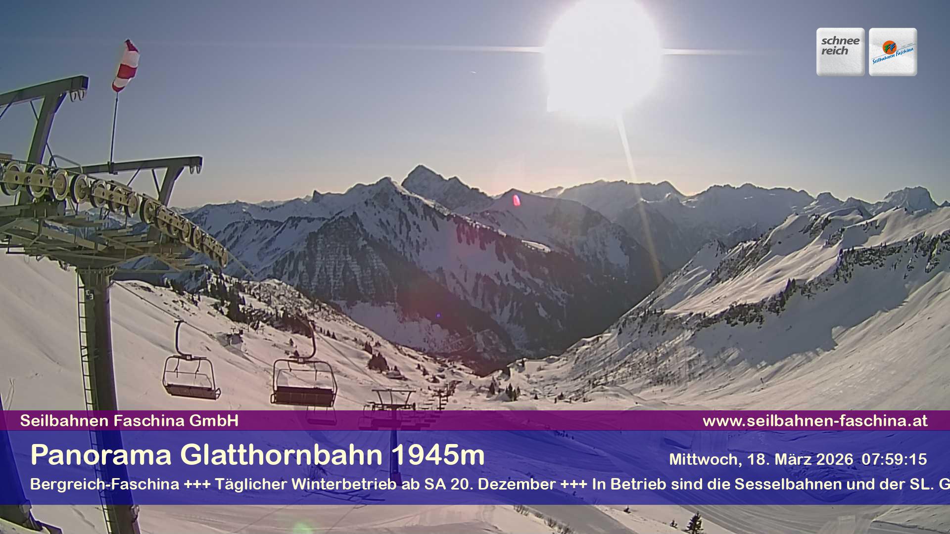 Faschina - Glatthornbahn