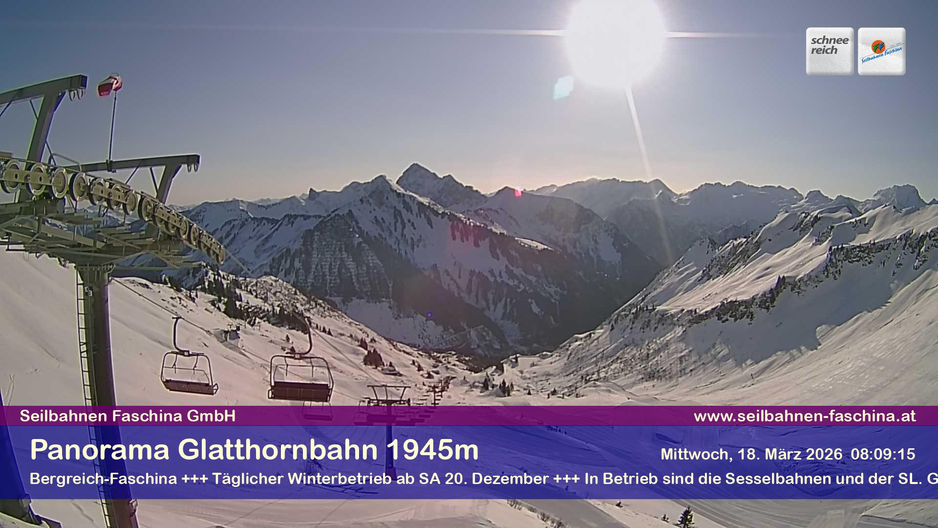 Faschina - Glatthornbahn