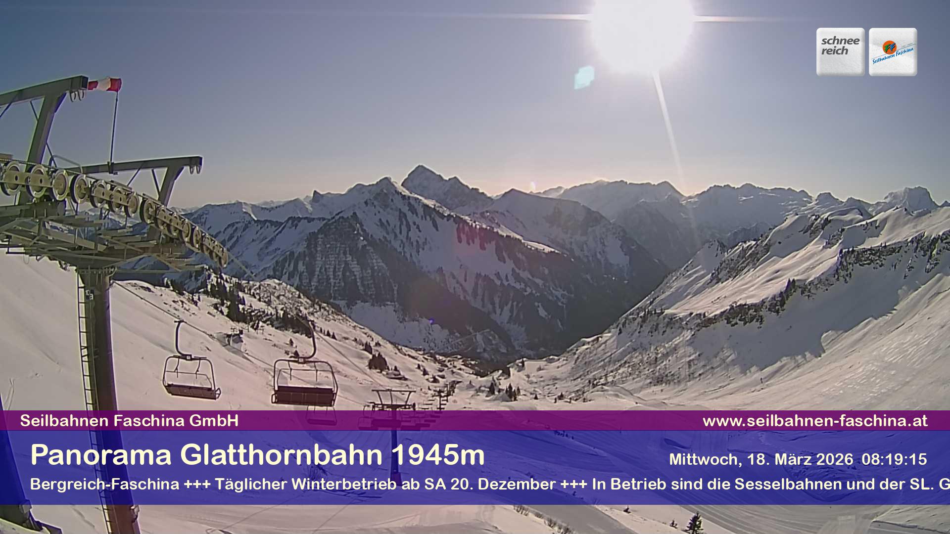 Faschina - Glatthornbahn