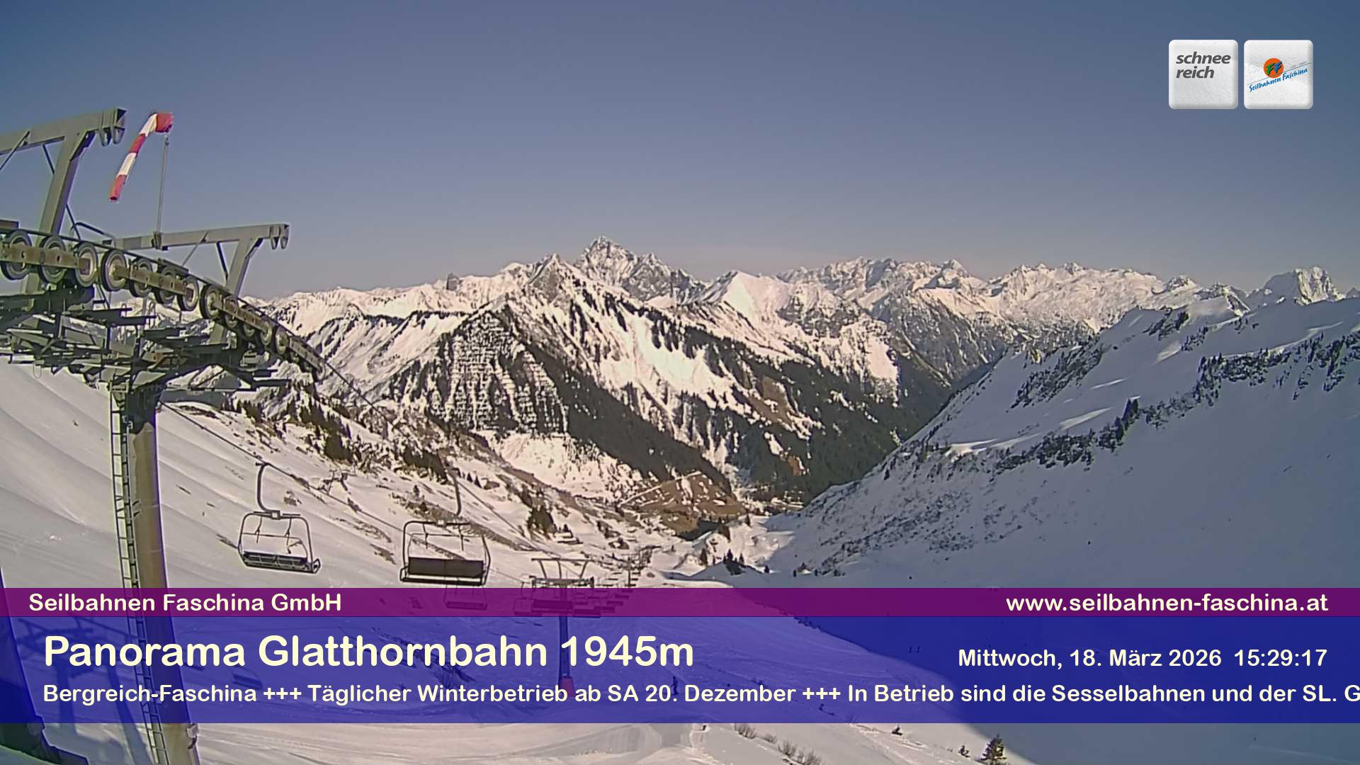 Faschina - Glatthornbahn