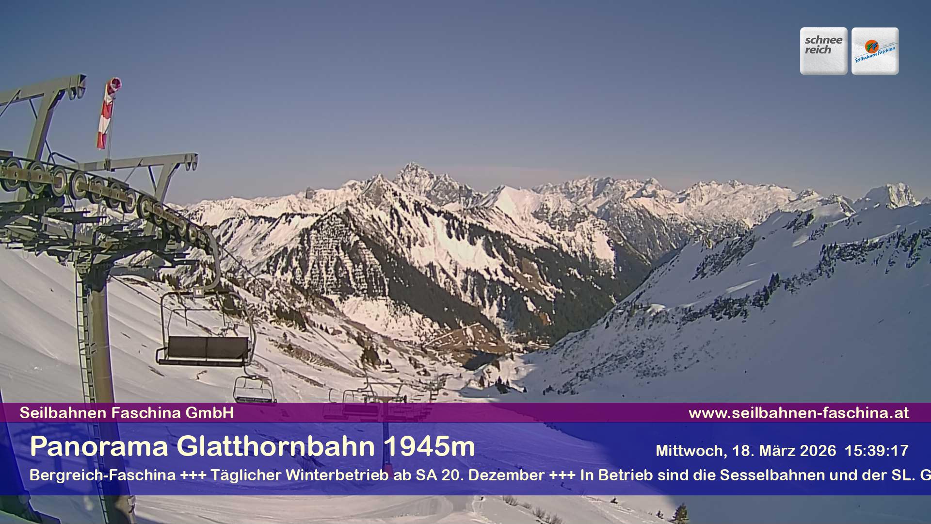 Faschina - Glatthornbahn