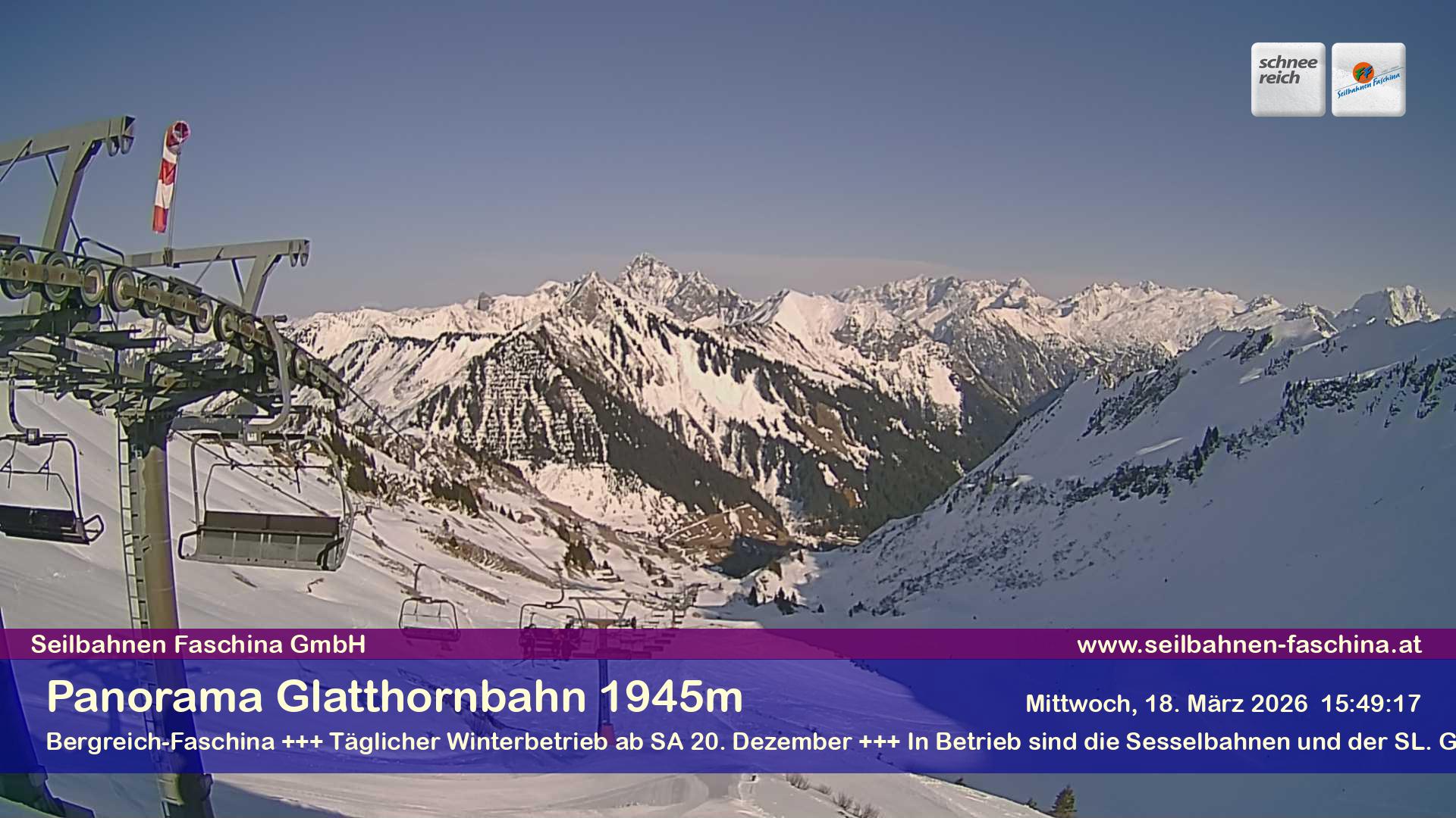 Faschina - Glatthornbahn