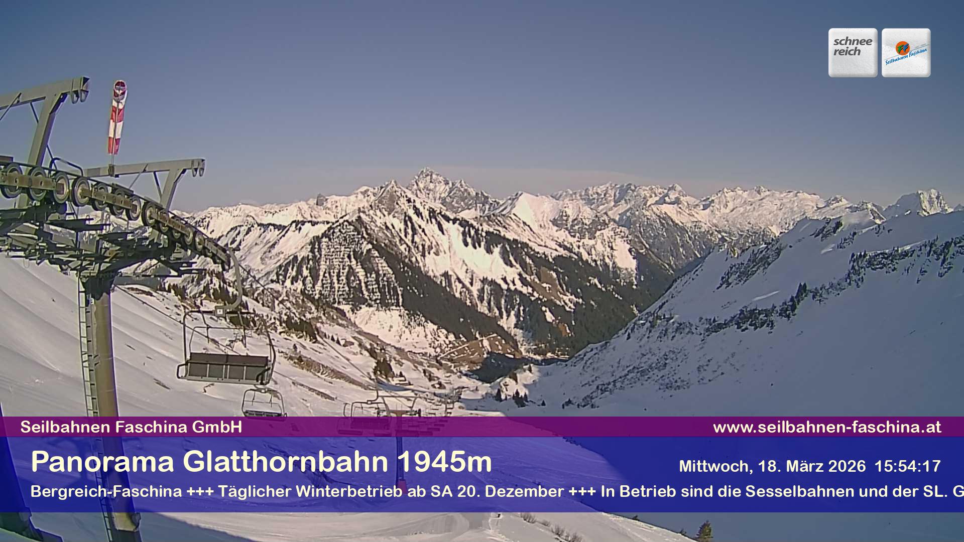 Faschina - Glatthornbahn