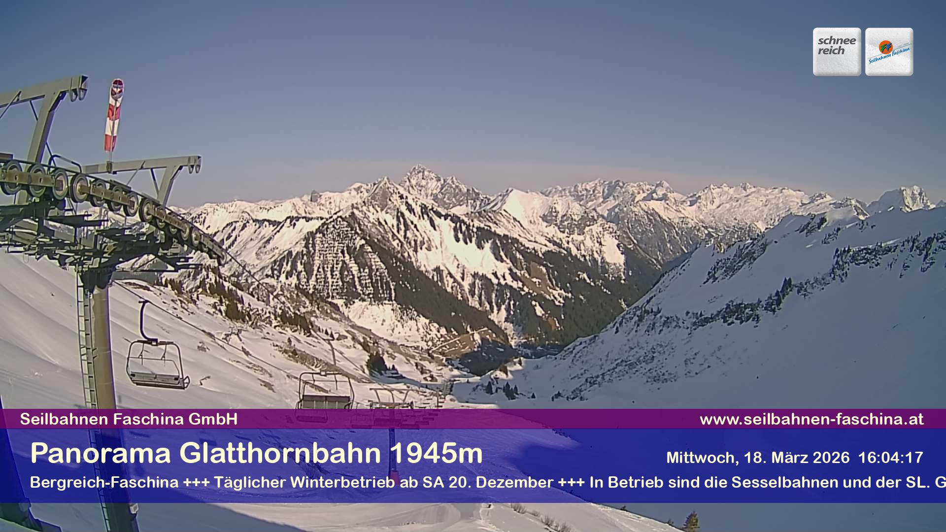 Faschina - Glatthornbahn