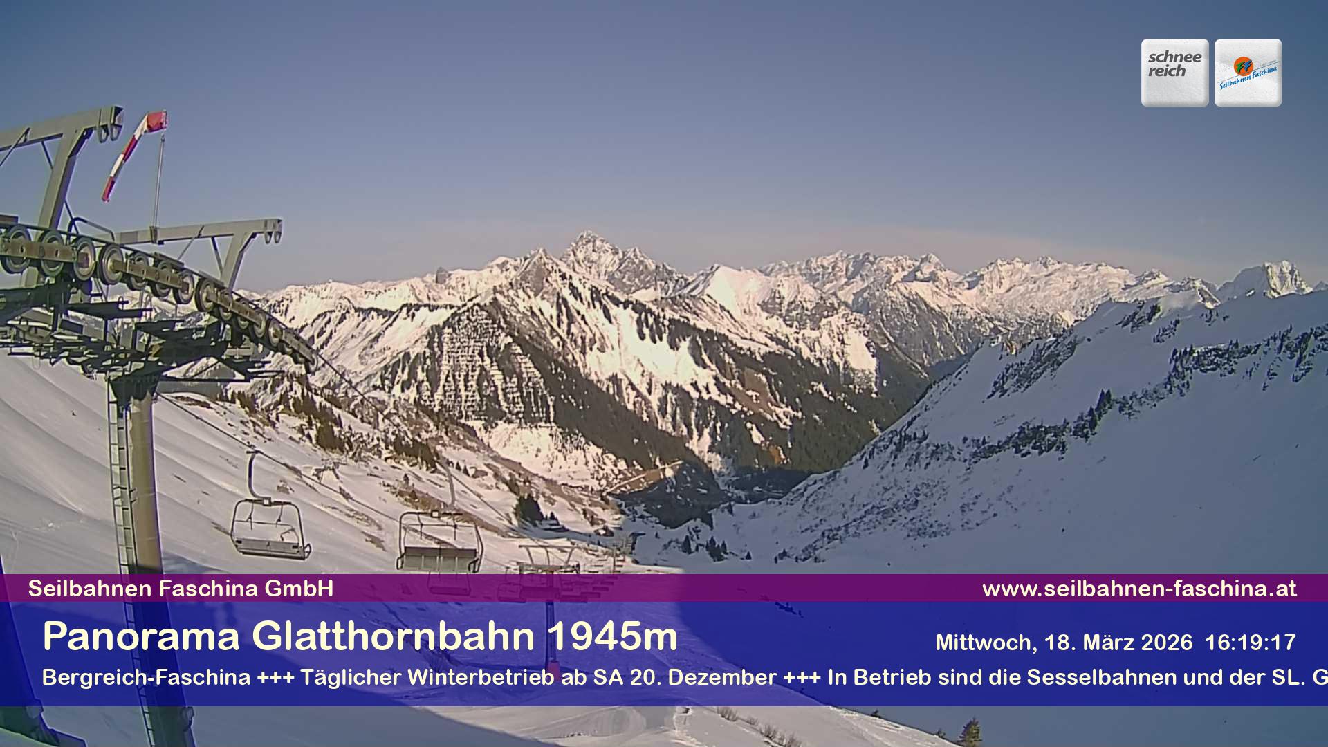 Faschina - Glatthornbahn