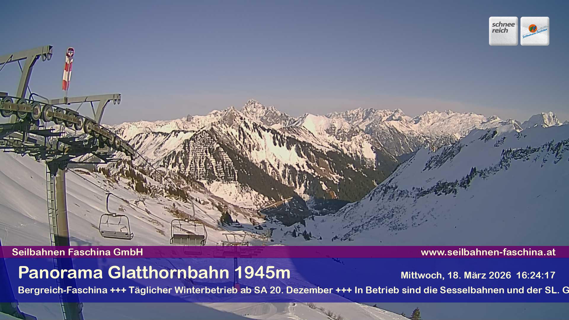 Faschina - Glatthornbahn