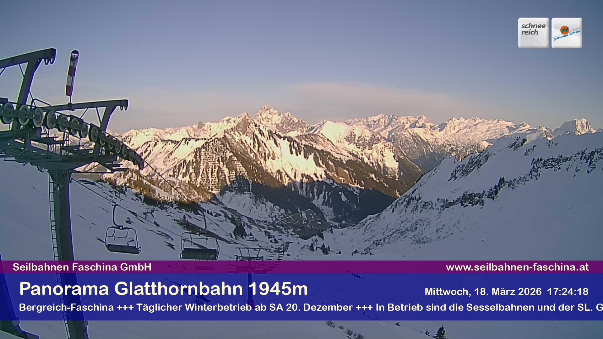 Faschina - Glatthornbahn