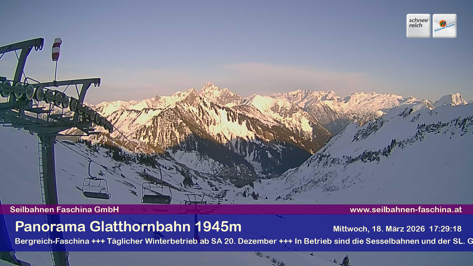 Faschina - Glatthornbahn