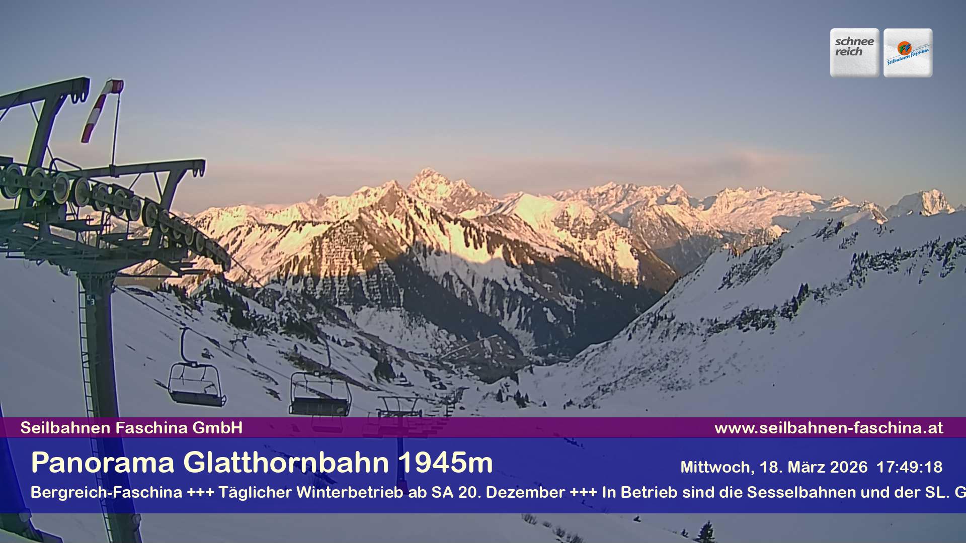 Faschina - Glatthornbahn