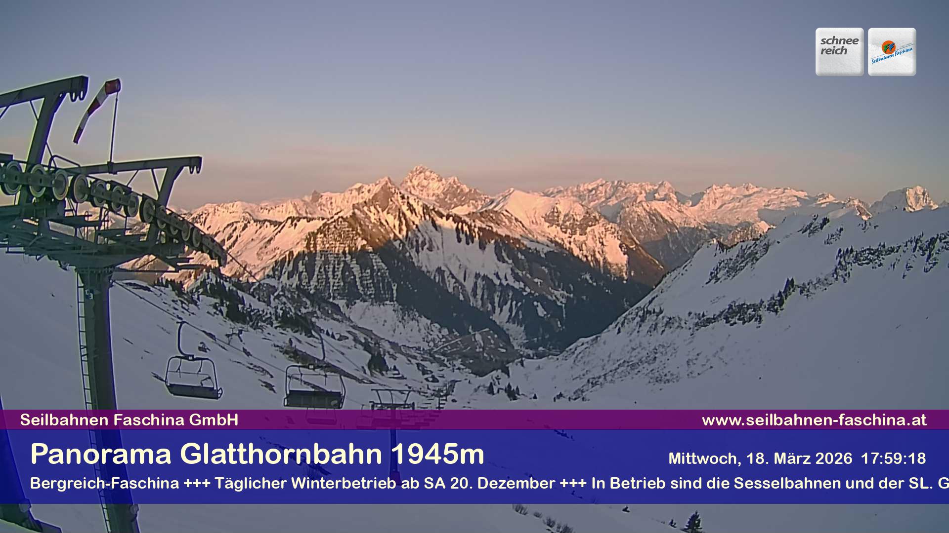 Faschina - Glatthornbahn