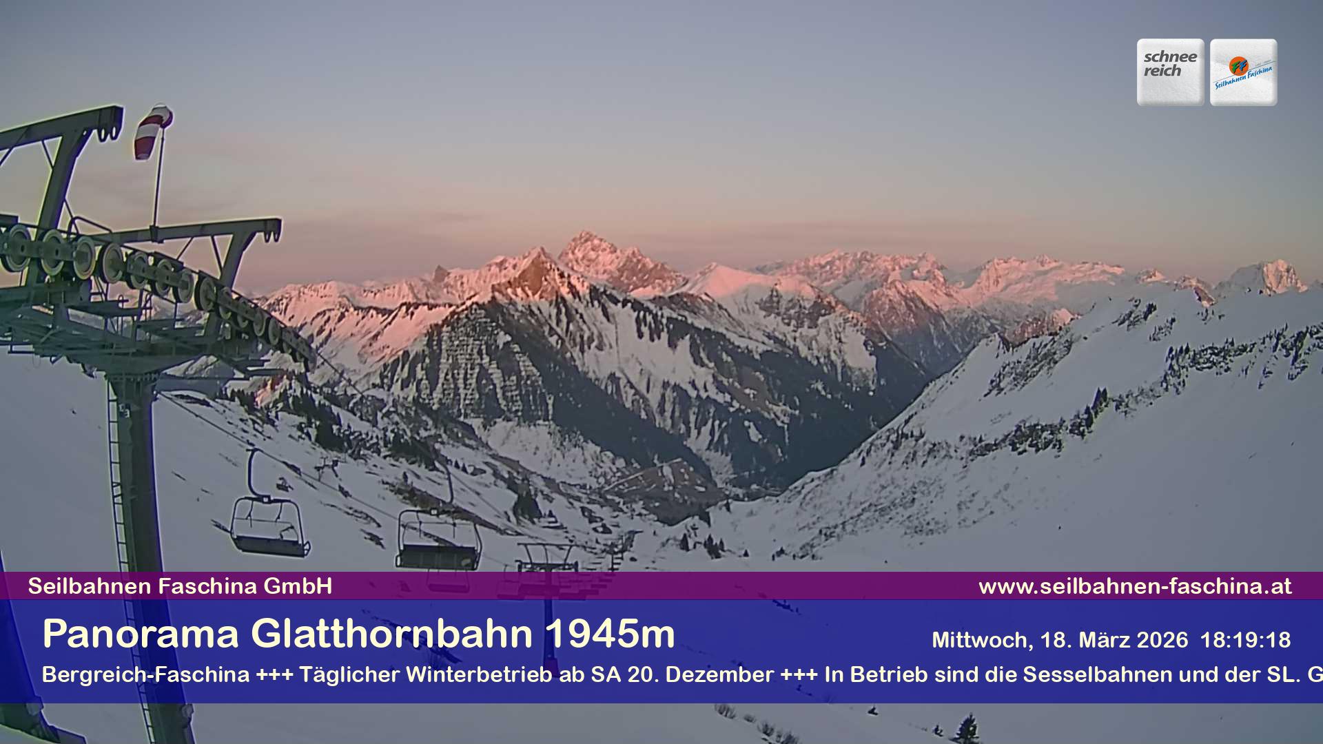 Faschina - Glatthornbahn