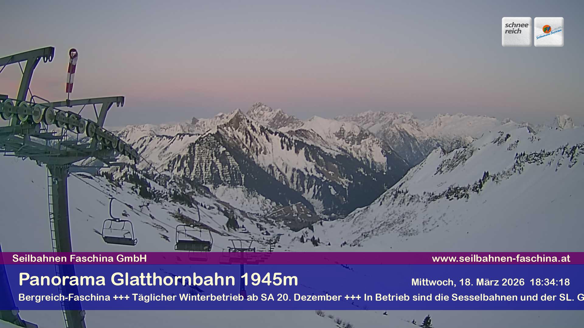 Faschina - Glatthornbahn