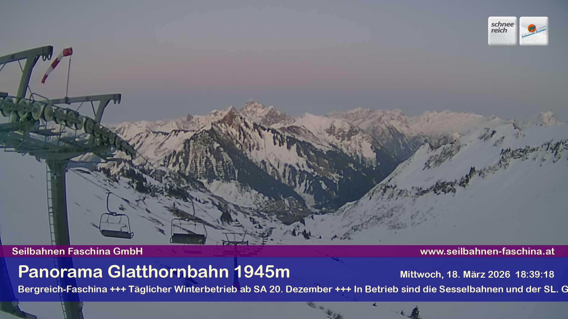 Faschina - Glatthornbahn