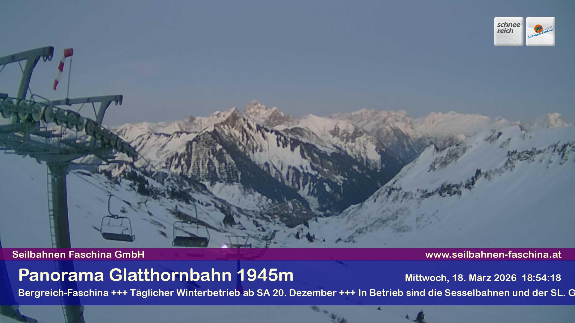 Faschina - Glatthornbahn
