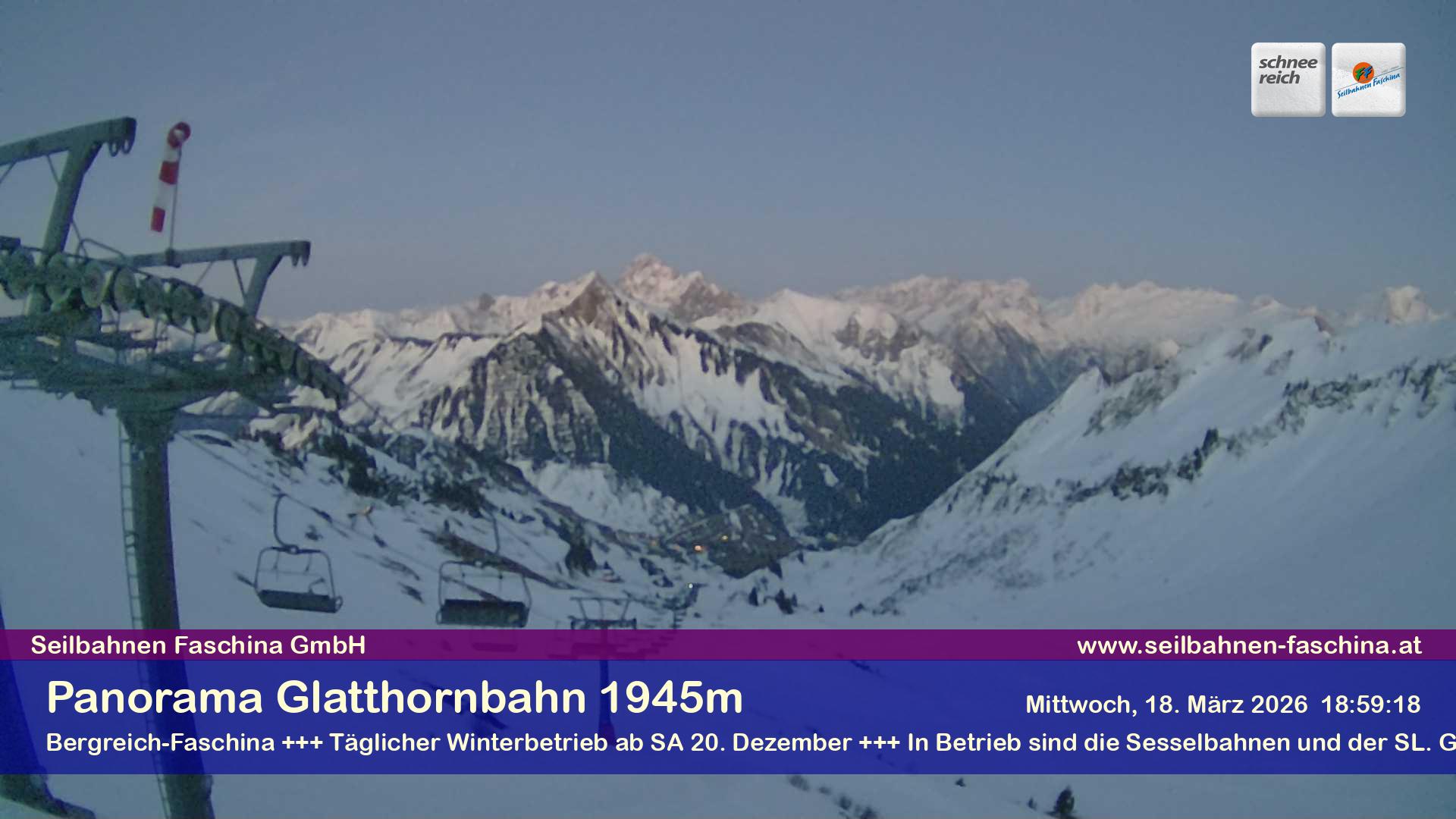 Faschina - Glatthornbahn