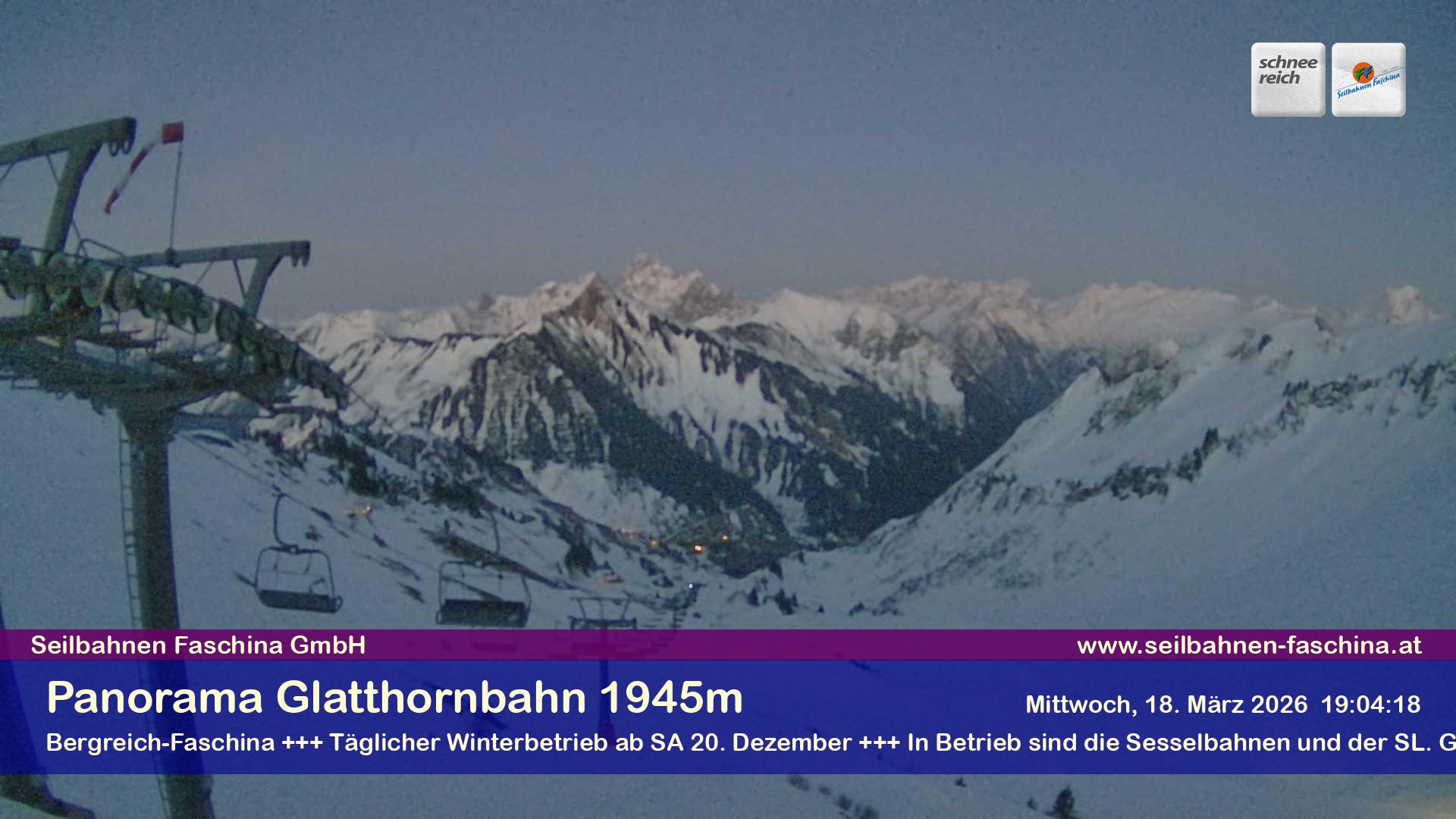 Faschina - Glatthornbahn